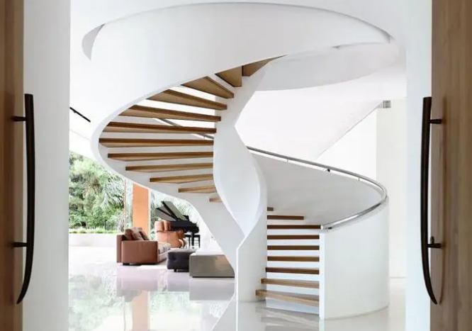 旋轉樓梯尺寸測量技巧與計算方法 旋轉樓梯